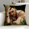 Popular Singer Sam Smith Cushion Cover Soft  EasyWash Pillow Case  Versatile for Couch Bed Travel and Office