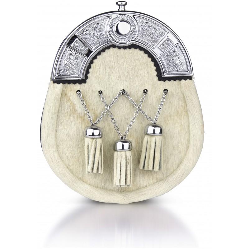 

Cantle Sporran White