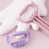 Banda Elástica de Resistência Ajustável em 8 com Alça 6 Tubos Elásticos Banda de Exercício Homens Mulheres Yoga Pilates Braço Costas Ombro Treinamento Corda Elástica