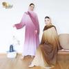 2024 Loriya Gradient Color Headband & Daily Party Cardigan Robe LR841