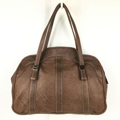 Leather Hand Shoulder Bag Dark Brown(USED)