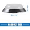 Car Round Dome Light Base Lens Lamp Cover Car Interior Light Lens for Chevy Camaro 1970-1981 Plastic Clear