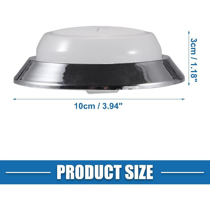 Car Round Dome Light Base Lens Lamp Cover Car Interior Light Lens for Chevy Camaro 1970-1981 Plastic Clear