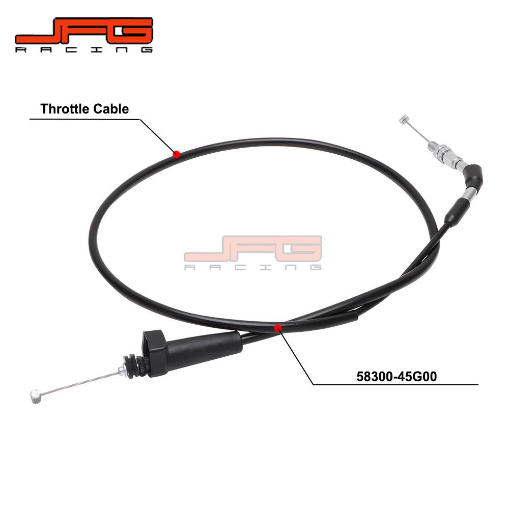 High-Quality Throttle Cable for Quadracer 450 (LT-R450) Motorcycle (3004-1258)