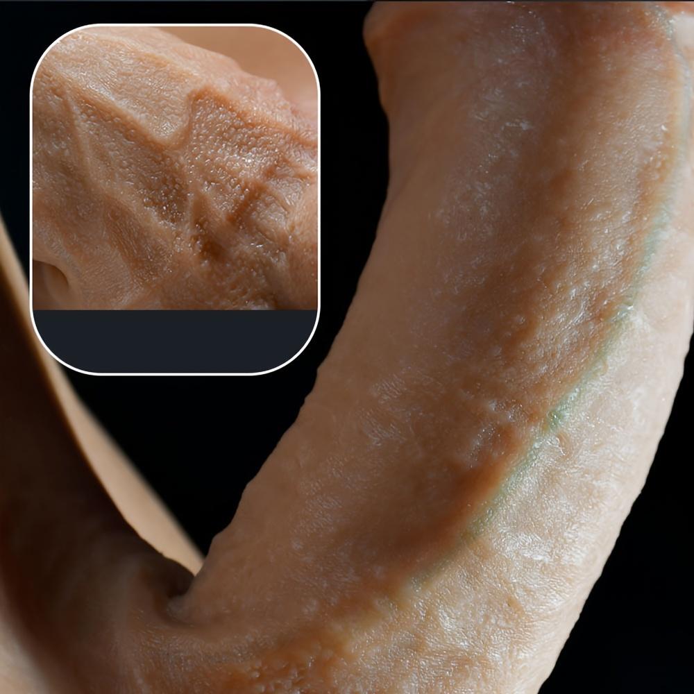 Wearable Silicone Piercing Pants – Hollow Solid Fake Penis with Realistic Design, Strap-On Dildo Underwear for Men & Women, Adult Toy