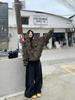 Women's Retro Camouflage Hooded Sweatshirt - Autumn 2024 Casual Slim-Fit Zipper Jacket