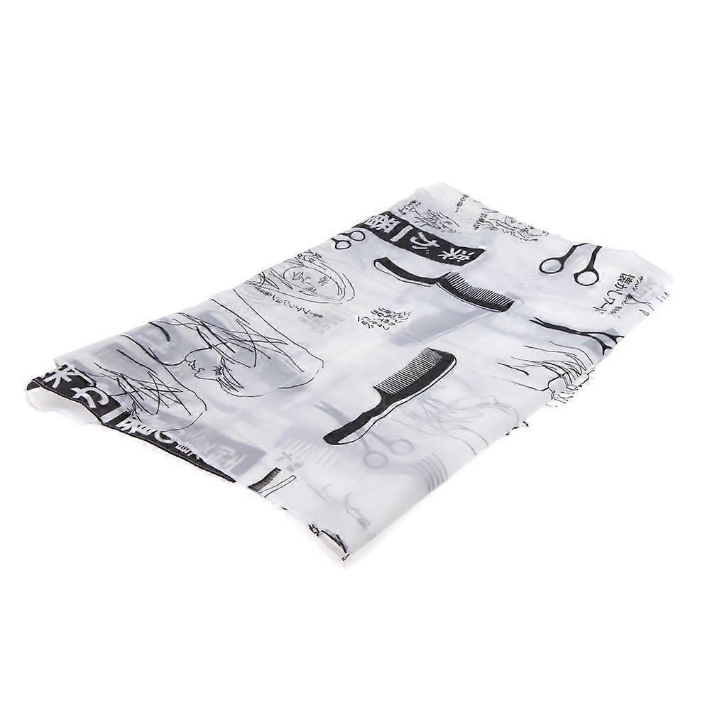  Barber Gown Cape Hairdressing Hair Cutting Cloth Black