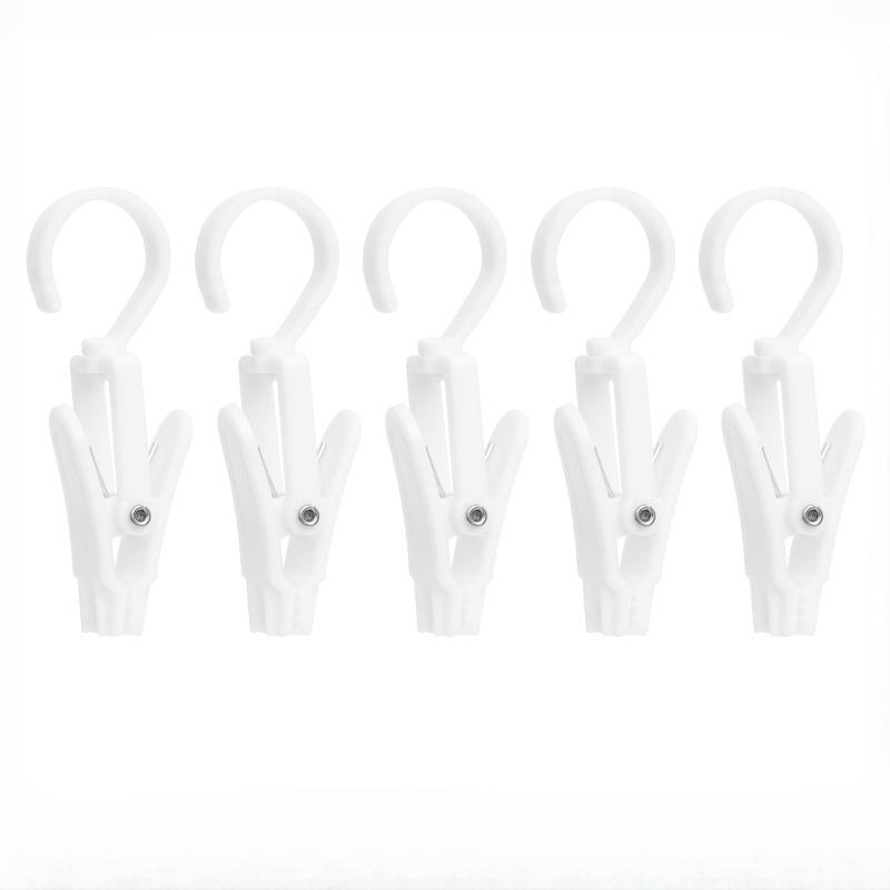 Бытовой Многофункциональный Зажим для Шляпы, Поворотный Крючок, Зажим для Штор, Зажим для Сушки Носков на Солнце, Ветрозащитный Зажим, Зажим для Полотенец, Шарфов, Крючок для Хранения