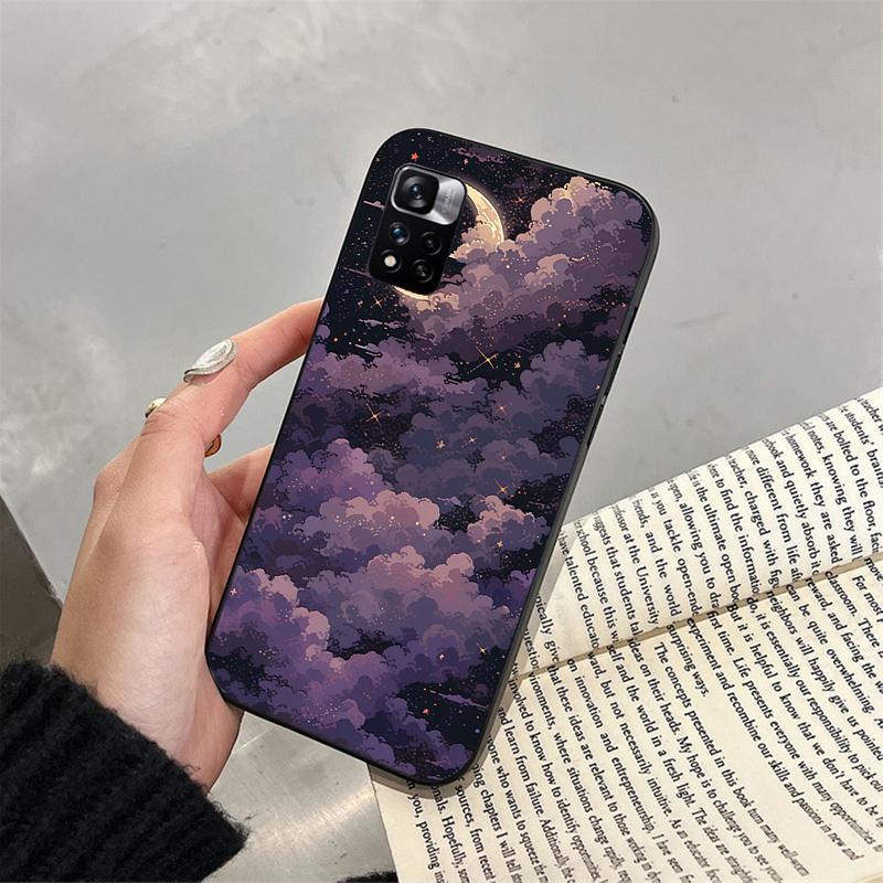 Phone Case For Xiaomi Poco C71 15T 14T Pro Redmi Note 15 14 14 13 Pro Redmi A5 15C 13C Moon