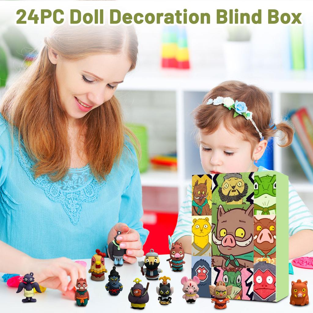 3D Stereo Airplane Box 24PC Doll Box