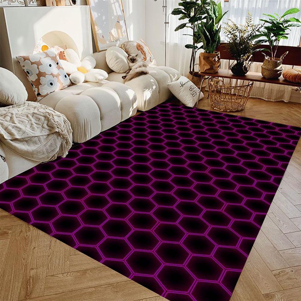 Black Geometric Kitchen Entrance Door Mat Rug Living Room Carpets Bedroom Decor Rugs Doormat Floormat Doormat Outdoor Rug