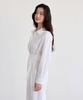 The Ello Feminine Wrap Tie Dress (Ivory)