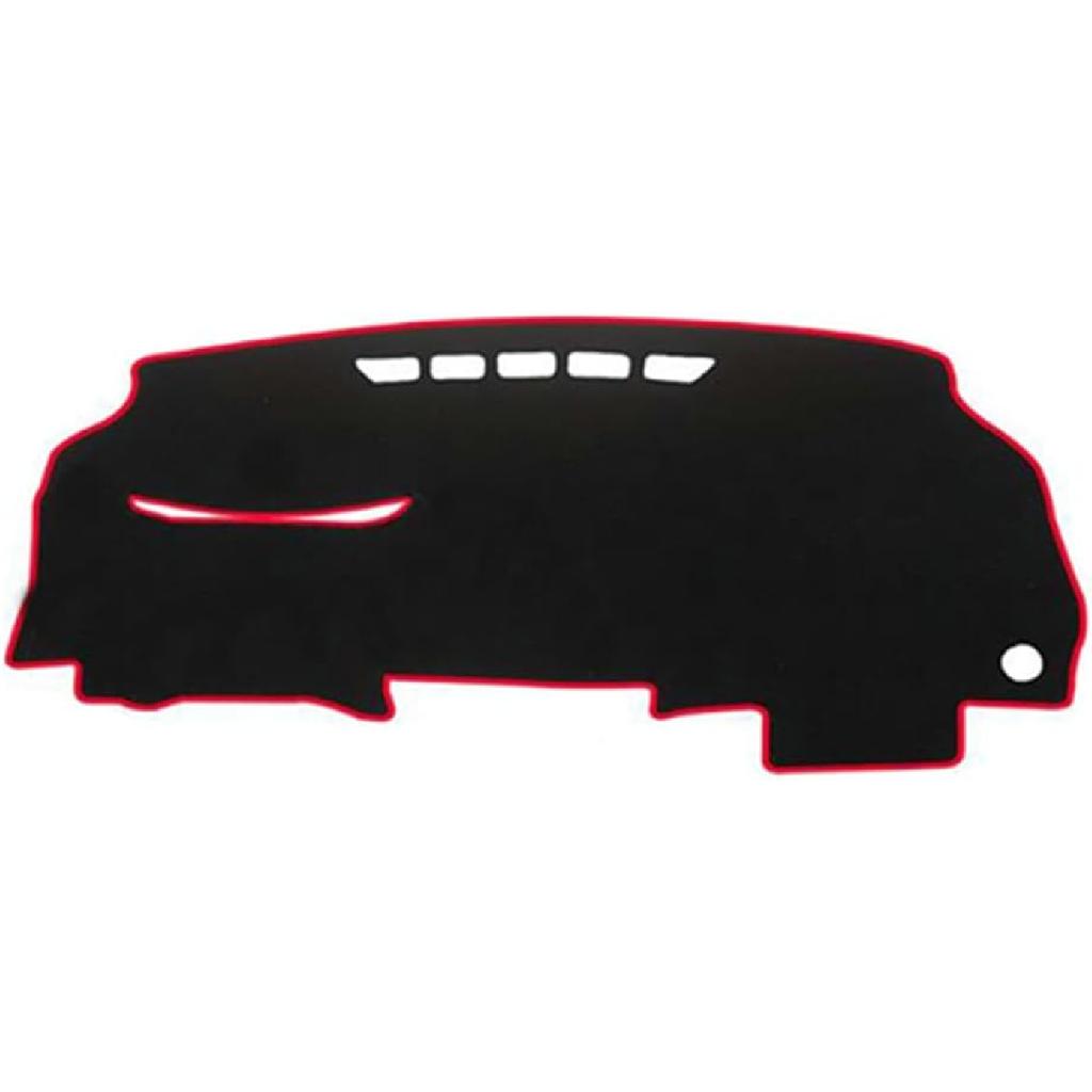 Red Line Car Dash Cover Mat Anti-Slip Dashboard Protective Cover Pad for Honda Civic Car Interior Pad 2006 2007 2008 2009 2010 2011