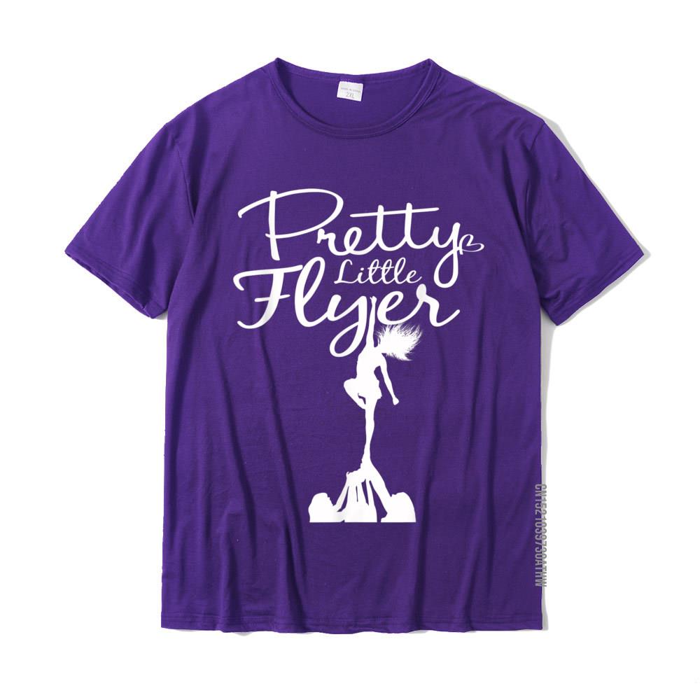 Pretty Little Flyer  Funny Cheerleading Squad T Shirt TShirt Cotton Normal Tops  Tees Fitted Mens Top TShirts Group
