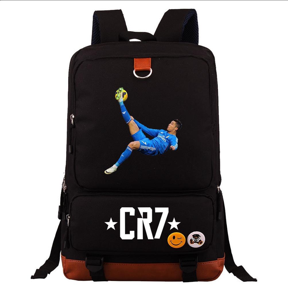 Anime Cartoon Print Teen Student Schoolbag Large Capacity Travel Bag Men And Women Backpack