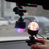 7 Colors Strobe Light USB+suction Cup Installation with Remote Control Disco Ball Lamps for Home Room Parties Car Ambient Light