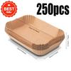 Disposable Air Fryer Paper Non-Stick Kitchen Baking Airfryer Mat Oilproof Micro-wave Barbecue Pad Baking Paper Liner Accessories