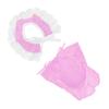 Pet Adorable Lace Bib Scarf Breathable Dot Hat Little Pig Pet Decoration Accessories