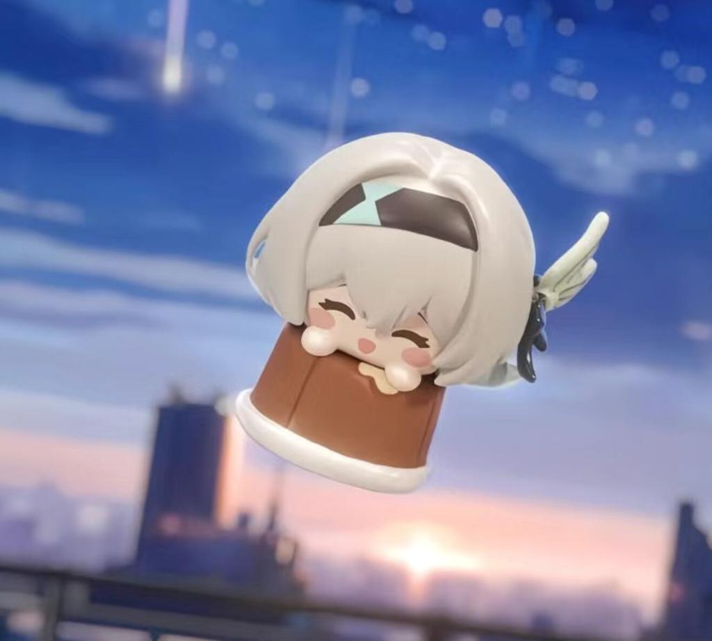 Heiß Neu Mihoyo Honkai Star Rail Limitierte Edition Q Version V2 Aventurin Tastenkappen Benutzerdefiniert Niedlich Dr. Verhältnis Kleiner Figuren Tastenkappe