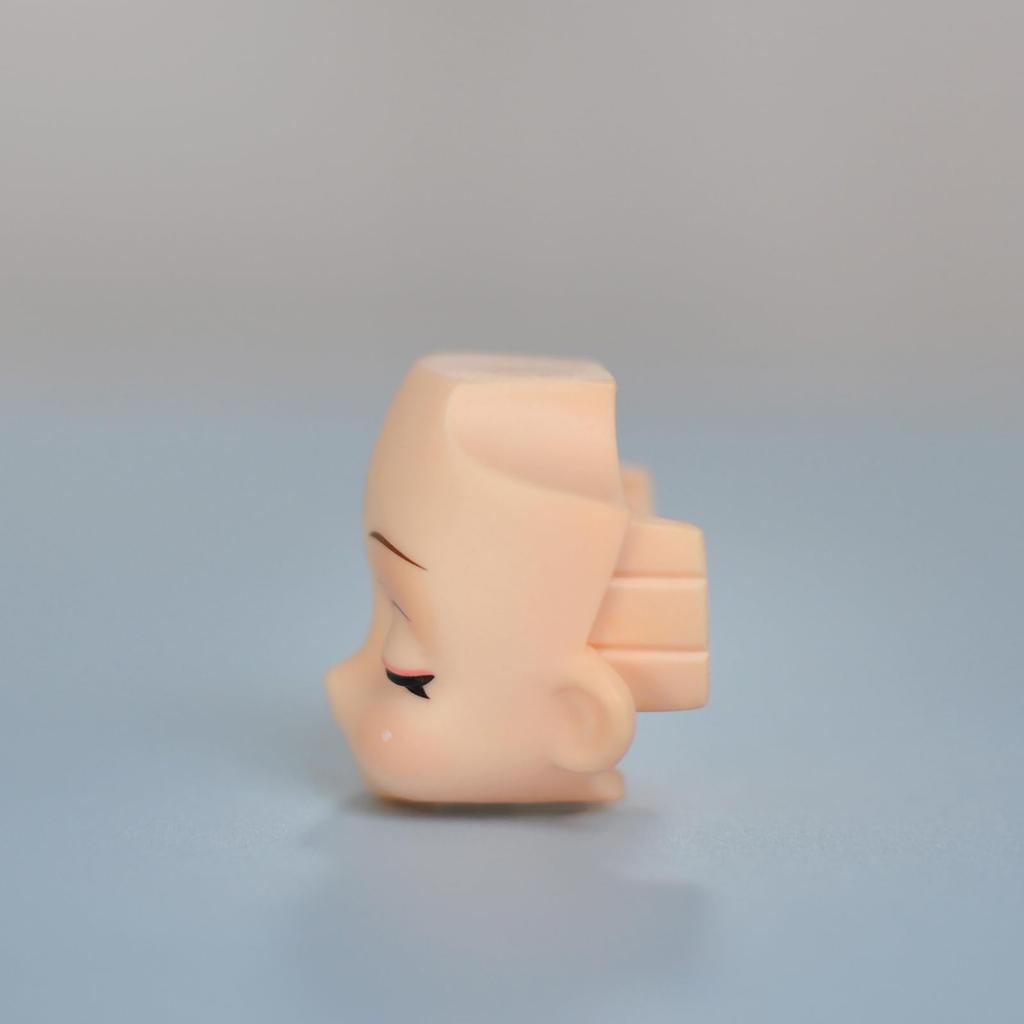 YMY Makeup Doll Face Doll Action Figure Accessories Ob11 Doll Accessories DIY Toy Gift Suitable for GSC 112 Scale Doll Head