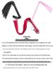 Flirty Pink Leather SM Whip - Adult Flirtatious Spanking Prop for Women