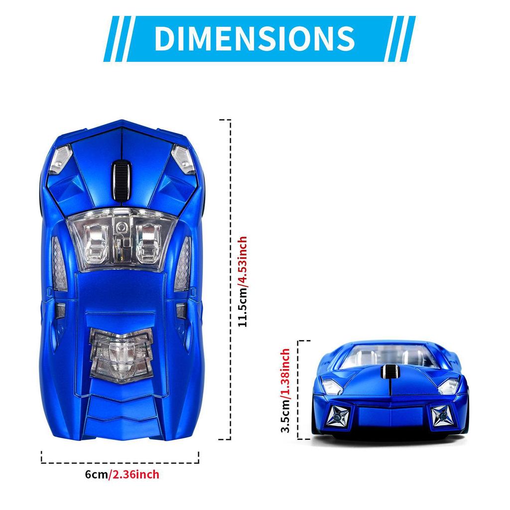 Creative Lamborghini Model Wireless Sports Car Mouse