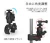 SZsic Camera Clip Mount for and Road for Wearable Cameras and Compatible with Rotation with Two Compatible with Digital Cameras and Action YI and