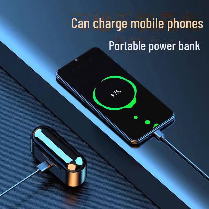 F9 Bluetooth In-Ear Wireless Gaming Headset with Touch Control & Power Display