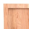 Vidaxl Blat Jasnobrązowy 140X40X(2-4) Cm, Drewno Z Naturalną Krawędzią