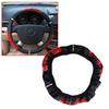 1x PU Leather Car Steering Wheel Cover Anti Slip Protector Accessories 15''/38cm