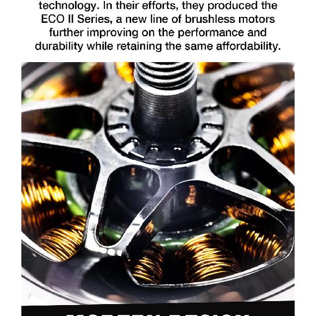 EMAX ECOII 2807 1300/1700/1500KV or ECOII 2207 1700/1900/2400KV Outrunner Brushless Motor for RC FPV Drone Quadcopter DIY Parts