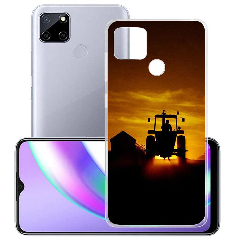 Cool Tractor Car pro Realme 8 8i V3 V5 GT Neo Flash Edition Explorer Master Neo2 Narzo 30 50i 50A C21Y Pouzdro na telefon