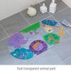 Children's Cartoon Anti-Slip Waterproof PVC Bathroom Mat