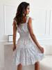 2023 Strapless Polka Dot Vest Dress