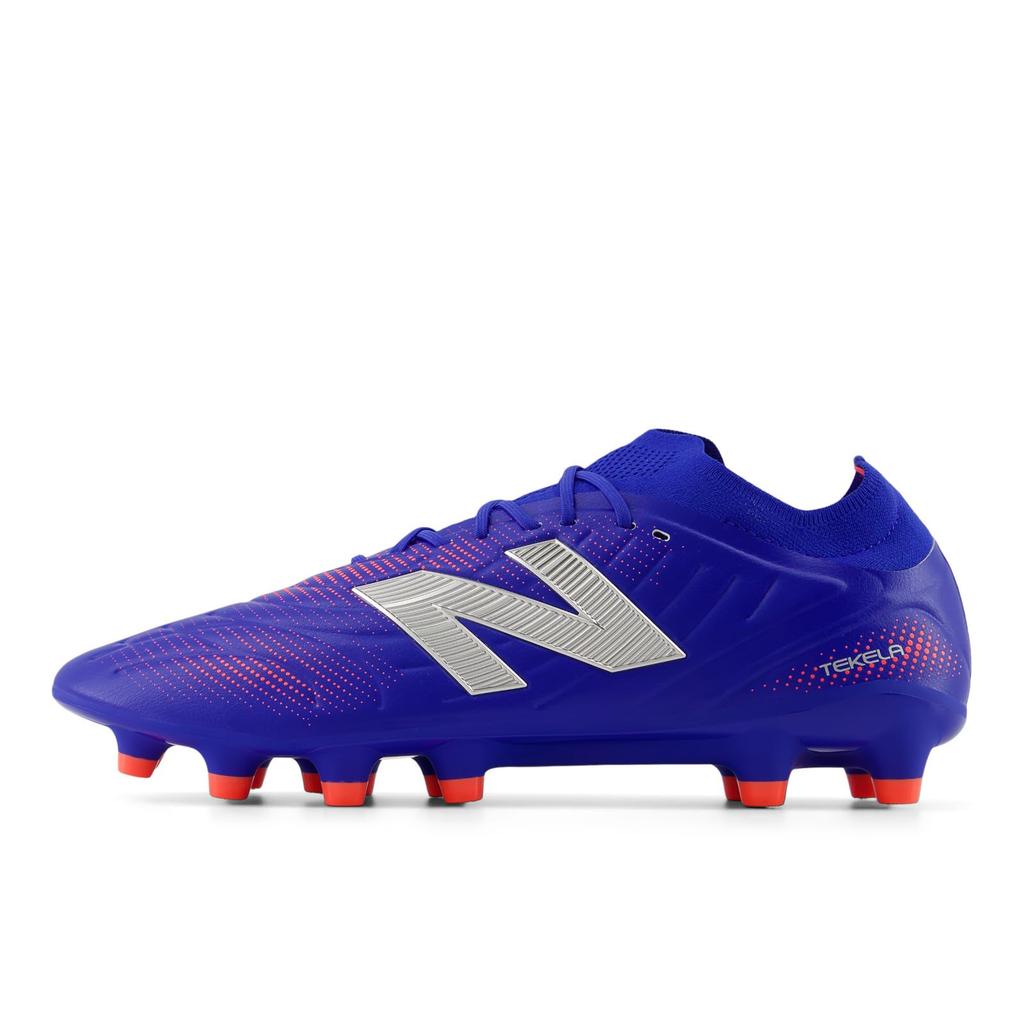 New Balance Tekela Pro HG V5 MP5 Soccer Size 2E Men's (Blue) Shoes, 24.0 Cm,