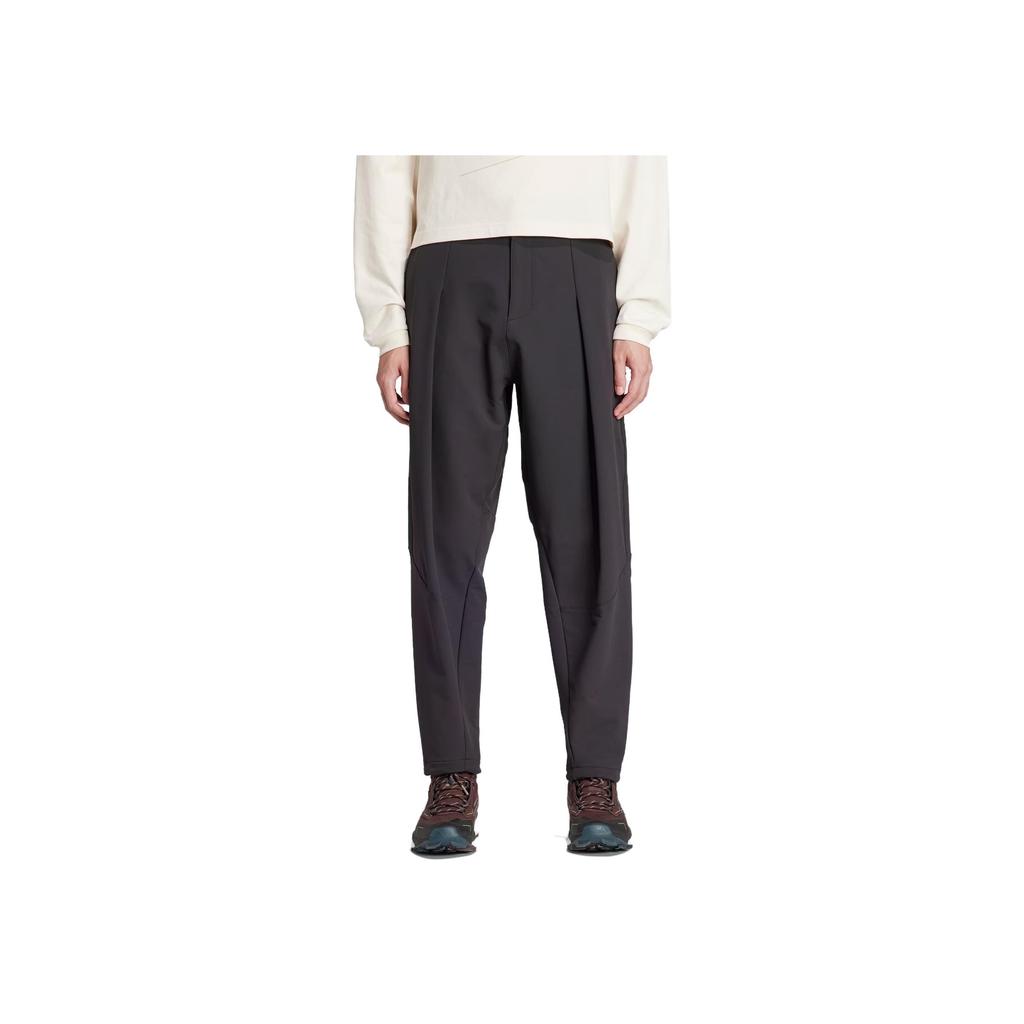 Adidas Terrex X And Wander Collaboration FW23 Solid Color Outdoor Sports Pants Men Pants Black IB4817