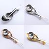Fish Shape Stainless Steel Spoon Rest Thickened Cooking Spoon Buffet Clip Turner Tray Hotel Restaurant Kitchen Utensil Holder