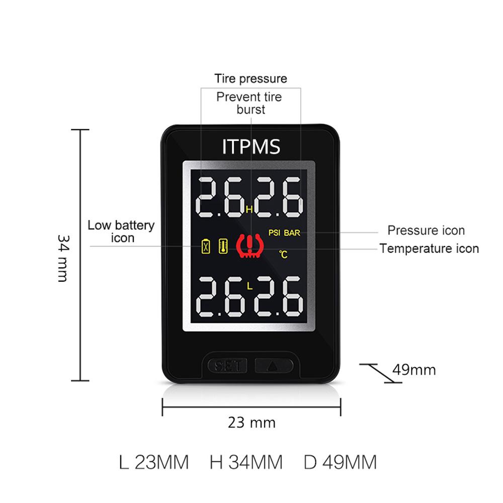 Car TPMS Tire Pressure Monitor System Sensor Wireless External Internal for Nissan QASHQAI X-TRAIL for Mitsubishi Outlander