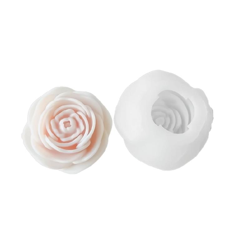 Silicone Candle Making Molds Flower Shape Soap Molds Silicone Crafting Molds Silicone Ornament Molds Suitable for Candle