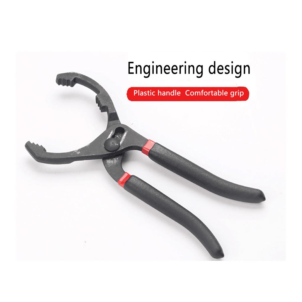Car Adjustable Oil Filter Wrench Removal for Engine Filters Conduit Fittings Auto Vehicle Maintainance Repair Hand Tool 45-145 M