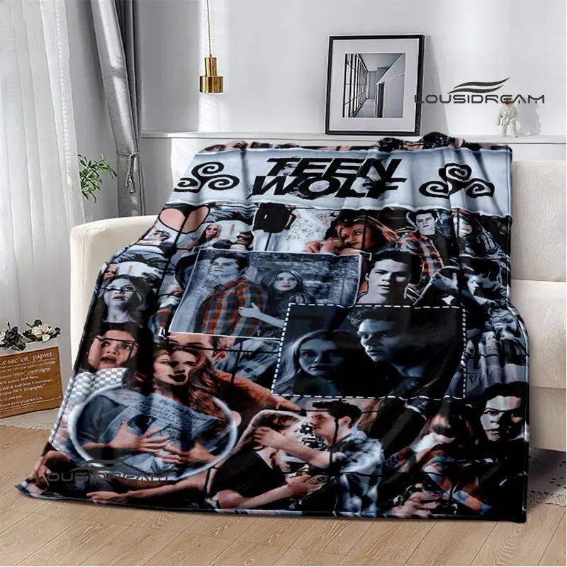 Film Teen Wolf Druckdecke warme Decke Flanschdecke weiche und bequeme Decke Haus Reise Decke Geburtstagsgeschenk