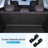 Space Saving Car Trunk Umbrella Mount Hook, Durable Storage Bracket, Convenient Holder For Long & Compact Umbrellas