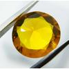 5.6 Ct Natural Orange Sapphire Round Shape Certified Rare Loose Gemstones