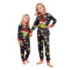 Print Cute Family Set Pajamas, Home Clothes, Family Set Long Sleeve Top Pants Set