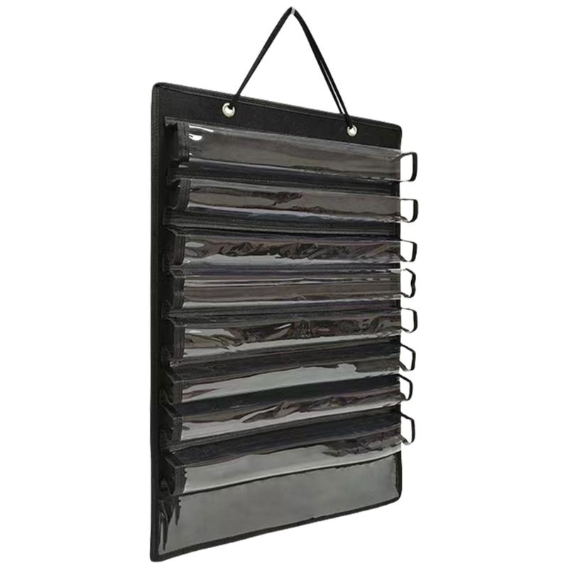 Karate Belt Holder Wall Mounted Multilevel Dust Protectors Organizers Accessory for 8 Belts and Medals Display Rack