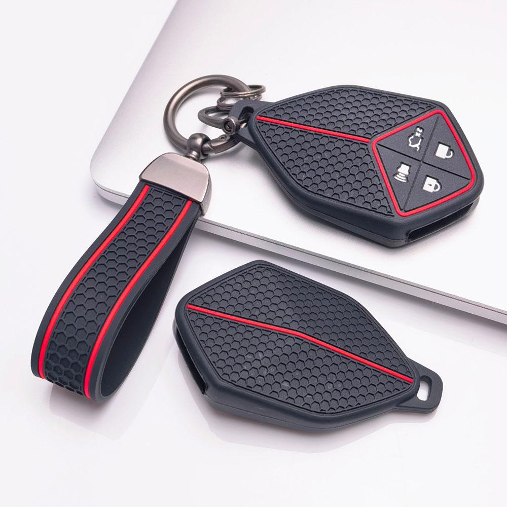 Key Case Cover for Haval H6 All with Keychain Protective Accessory Key Fob Protection Replacement Daily Use Car Remote Cover Key Shell Accessory