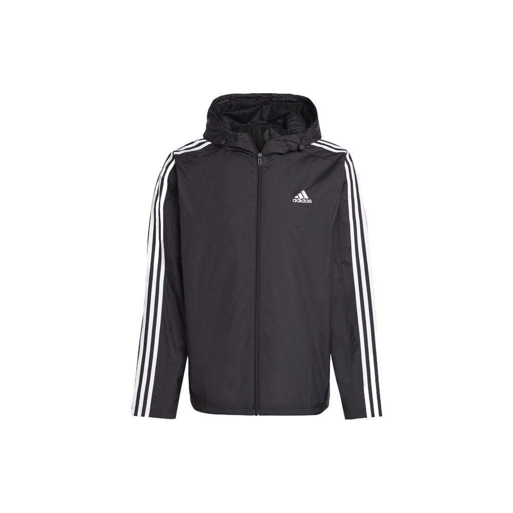 New Adidas ESSENTIALS Jacket Men's Black IB0381