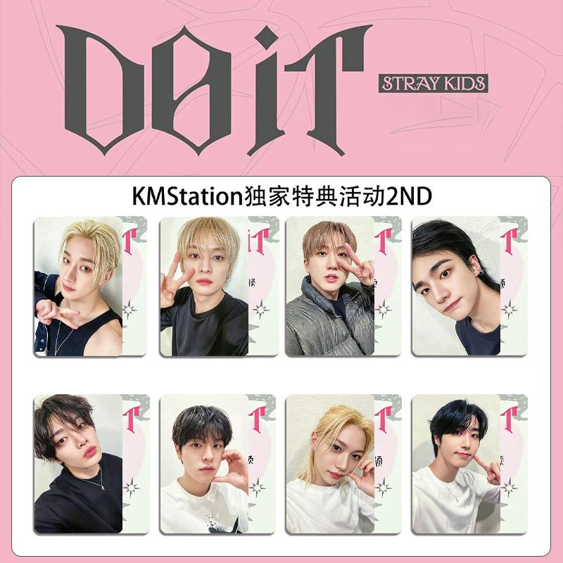 8pcs Stray Kids SKZOO Album DO IT KMS2.0 Special Offer Chinese Card Back Special Card Collection Card Fan Gift