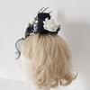Top Hat Hair Clip Flower Ribbon Hairpin Punk Halloween Bunches Hair Clip