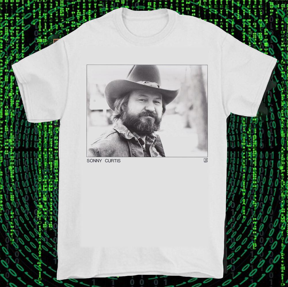 Sonny Curtis Signed T Shirt Size S-5XL white Unisex T-Shirt XXXL